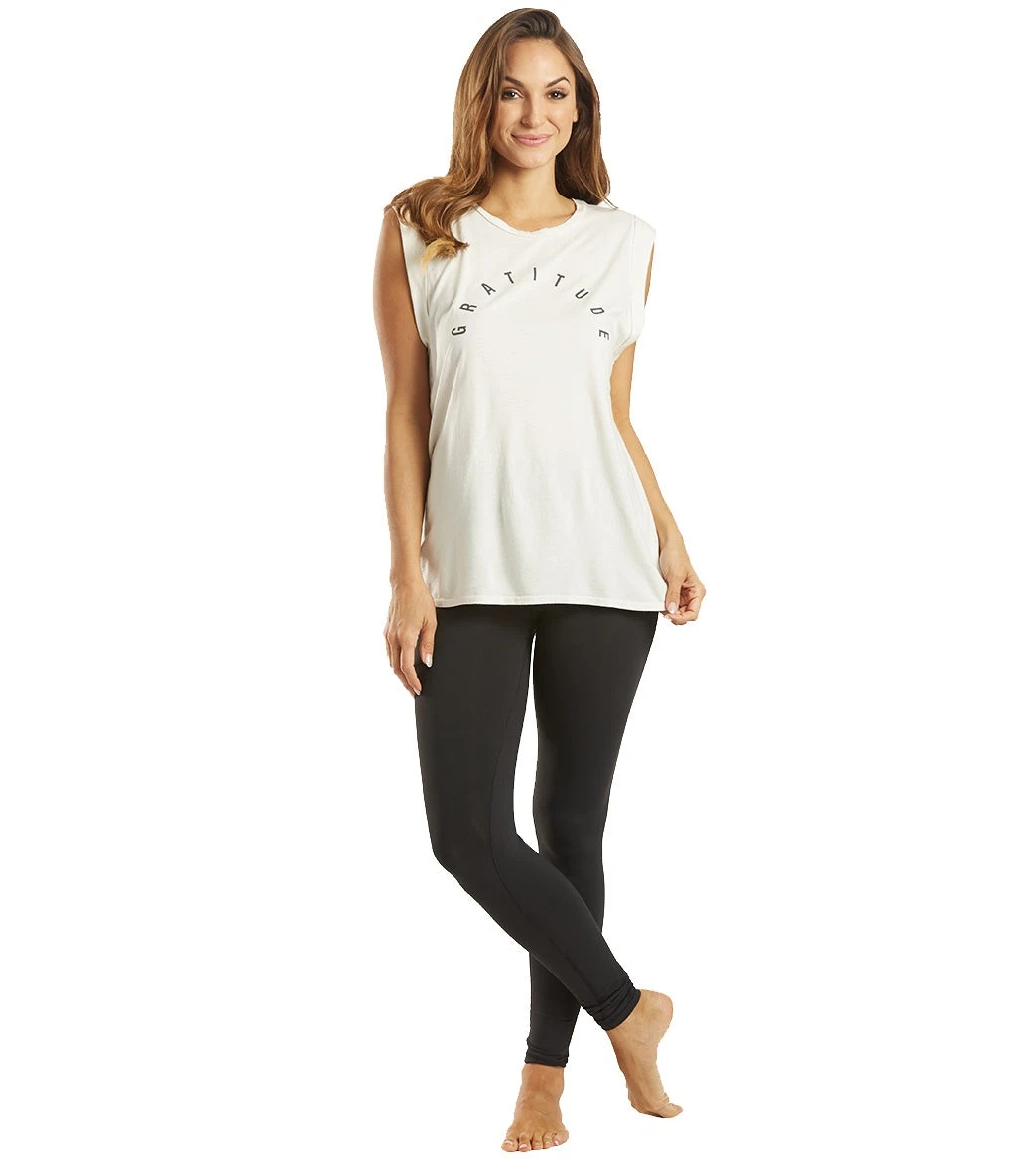 Good HYOUman Ava Gratitude Arch Tank Blanc 5 Good HYOUman Ava Gratitude Arch Tank Blanc - Image 3