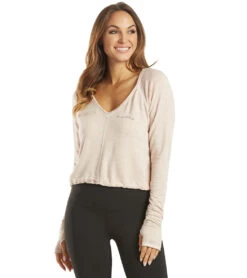 Good HYOUman Jade Breathe Pullover Cloud Pink -Pranty Yoga Shop 4848190619691 cloudpink