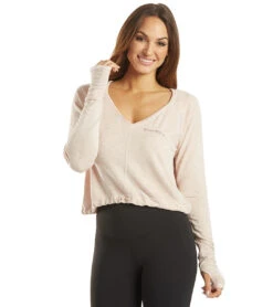 Good HYOUman Jade Breathe Pullover Cloud Pink -Pranty Yoga Shop 4848190619691 cloudpink 5a