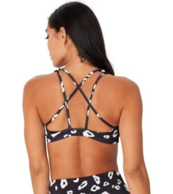 Onzie Mudra Yoga Sports Bra Black/White 7 Onzie Mudra Yoga Sports Bra Black/White -Pranty Yoga Shop 4849554260011 blackwhite