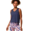 Onzie Cut Out Yoga Tank -Pranty Yoga Shop 4849580441643 ombreblue 1a