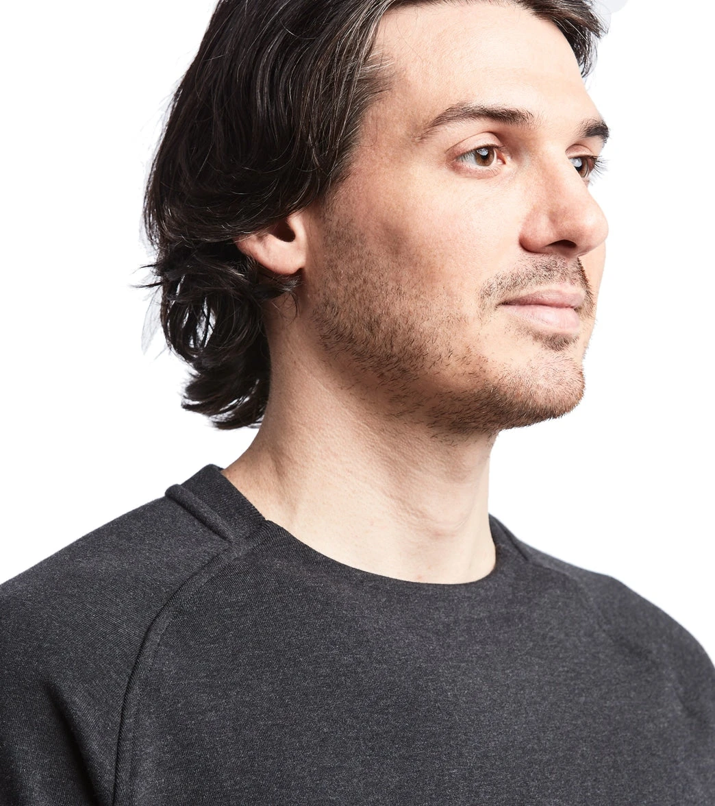 Public Rec Weekend Crew Heather Charcoal 3 Public Rec Weekend Crew Heather Charcoal - Image 2