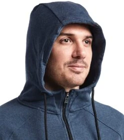 Public Rec Weekend Full Zip Heather Navy -Pranty Yoga Shop 4851051036715 heathernavy 4a