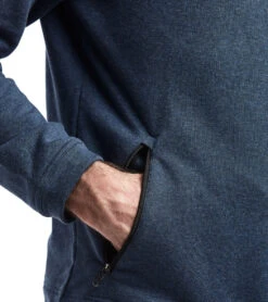 Public Rec Weekend Full Zip Heather Navy -Pranty Yoga Shop 4851051036715 heathernavy 5a