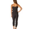 Beyond Yoga Featherweight Spacedye Everyday Lounger Midi Jumpsuit Darkest Night -Pranty Yoga Shop 4855714644011 darkestnight 2a