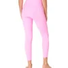 Onzie Ribbed Sweetheart 7/8 Yoga Leggings Bubble Gum Rib -Pranty Yoga Shop 4869563023403 bubblegumrib 2a