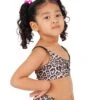 Onzie Girl's Elastic Yoga Sports Bra Leopard -Pranty Yoga Shop 4885730492459 leopard 2a