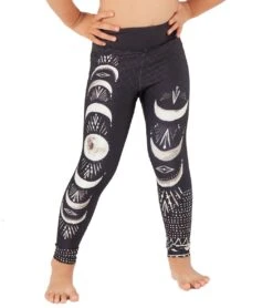 Onzie Girl's Graphic Long Yoga Leggings 9 Onzie Girl's Graphic Long Yoga Leggings -Pranty Yoga Shop 4885730656299 laslunas