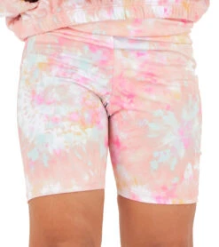 Onzie Girl's Biker Shorts Rose All Day 7 Onzie Girl's Biker Shorts Rose All Day -Pranty Yoga Shop 4885731901483 roseallday