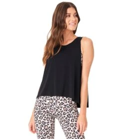 Onzie Tri-Blend Yoga Tank -Pranty Yoga Shop 6540566986795 black