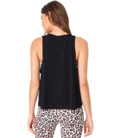Onzie Tri-Blend Yoga Tank -Pranty Yoga Shop 6540566986795 black 3a