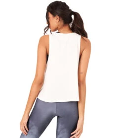 Onzie Tri-Blend Yoga Tank -Pranty Yoga Shop 6540567117867 ivory 2a