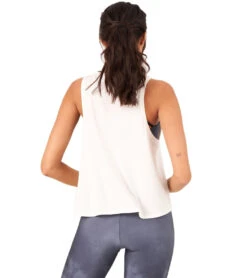 Onzie Tri-Blend Yoga Tank -Pranty Yoga Shop 6540567117867 ivory 3a