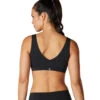 Tavi Tie Front Yoga Sports Bra Ebony -Pranty Yoga Shop 6561126350891 ebony 2a