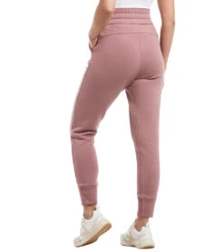 Public Rec Luxe Fleece Joggers -Pranty Yoga Shop 6564042735659 mauve 3a