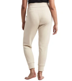 Public Rec Luxe Fleece Joggers -Pranty Yoga Shop 6564042801195 ivory 3a