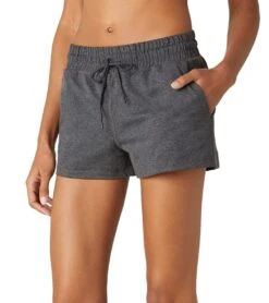 Beyond Yoga Spacedye Worked Up Shorts -Pranty Yoga Shop 6568980480043 blackcharcoal
