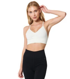 NUX Paloma Yoga Sports Bra -Pranty Yoga Shop 6570879221803 white 1a