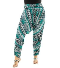 Buddha Pants Zag Harem Pants Green Zags 7 Buddha Pants Zag Harem Pants Green Zags -Pranty Yoga Shop 6570883153963 greenzags