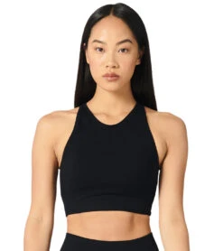 NUX 3x2 Crop Tank Black -Pranty Yoga Shop 6570913628203 black