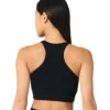 NUX 3x2 Crop Tank Black -Pranty Yoga Shop 6570913628203 black 2a