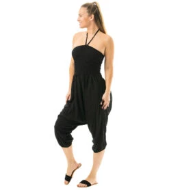 Buddha Pants Key West Convertible Jumper -Pranty Yoga Shop 6570915463211 black 1