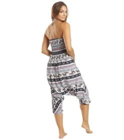 Buddha Pants Key West Convertible Jumper Snow -Pranty Yoga Shop 6570915561515 snow 3a