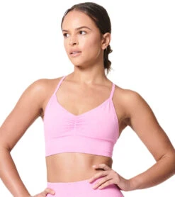 NUX Paloma Yoga Sports Bra -Pranty Yoga Shop 6572552847403 knockoutpink 2a