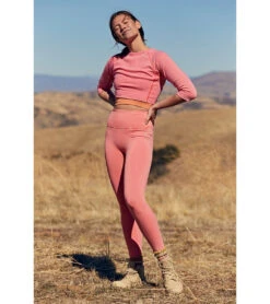 Free People Good Karma Yoga Leggings Poppy -Pranty Yoga Shop 6573264109611 poppy 6a