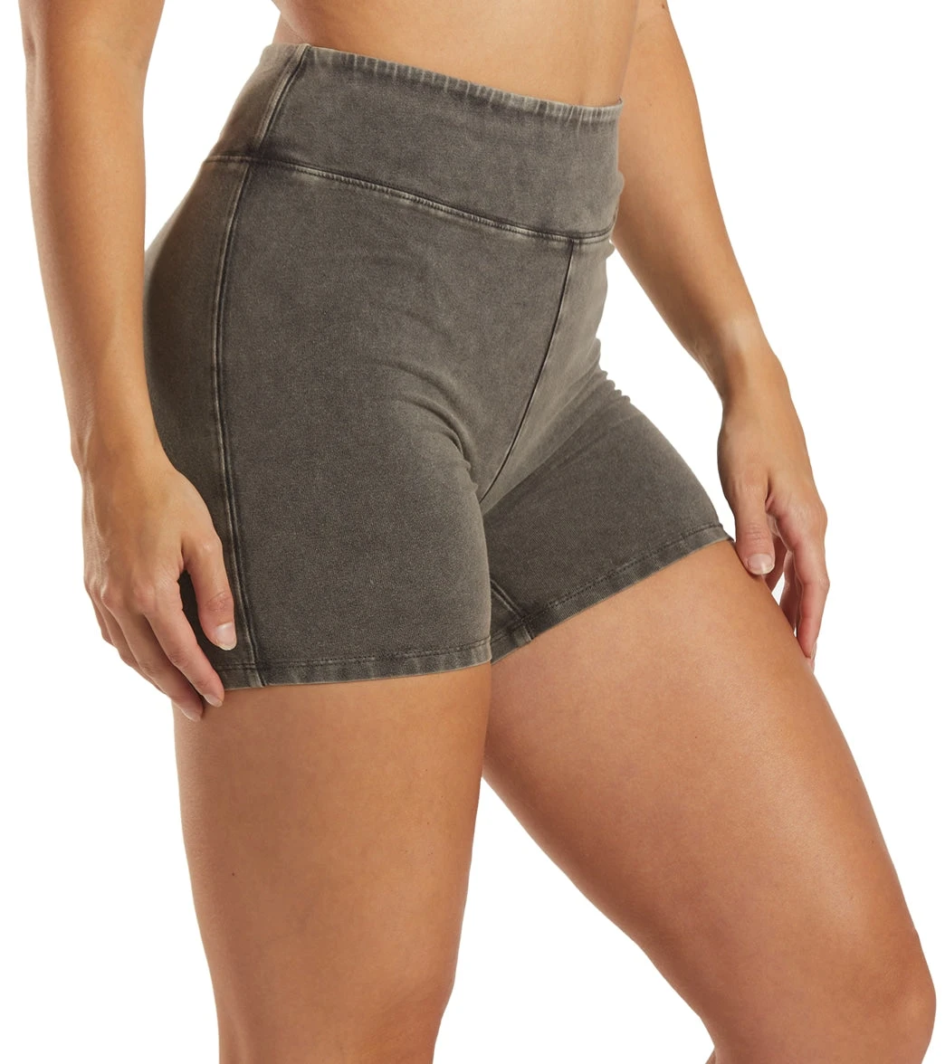 Free People Hot Shot Bike Shorts Black 3 Free People Hot Shot Bike Shorts Black