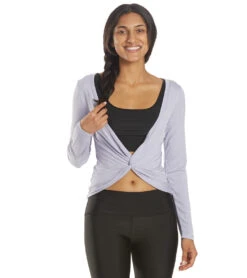 Electric Yoga Liberty Long Sleeve Top -Pranty Yoga Shop 6573490208811 purple