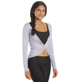 Electric Yoga Liberty Long Sleeve Top -Pranty Yoga Shop 6573490208811 purple 2a