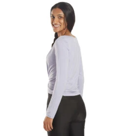 Electric Yoga Liberty Long Sleeve Top -Pranty Yoga Shop 6573490208811 purple 3a