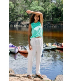 Free People Surfside Joggers -Pranty Yoga Shop 6573494009899 white 8a