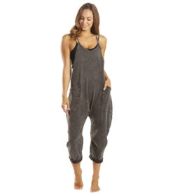 Free People Hot Shot Onesie Black -Pranty Yoga Shop 6574108672043 black