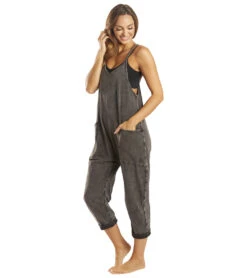 Free People Hot Shot Onesie Black -Pranty Yoga Shop 6574108672043 black 4a
