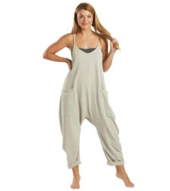 Free People Hot Shot Onesie Green Smoke -Pranty Yoga Shop 6574108704811 greensmoke