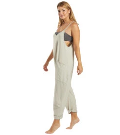 Free People Hot Shot Onesie Green Smoke -Pranty Yoga Shop 6574108704811 greensmoke 4a