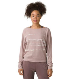 PrAna Organic Graphic Long Sleeve -Pranty Yoga Shop 6574988558379 willowshibori