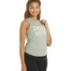 Spiritual Gangster Choose Happy Muscle Tank Heather Grey -Pranty Yoga Shop 6577303486507 heathergrey 2a