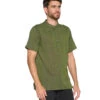 Yak & Yeti Men's Button Up Kurta Green 1 Yak & Yeti Men's Button Up Kurta Green -Pranty Yoga Shop 6577634050091 green 2a