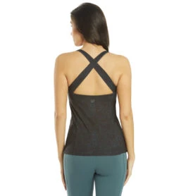 Everyday Yoga Elevated Tribe Support Tank Black Tribal -Pranty Yoga Shop 6578000953387 blacktribal 3a