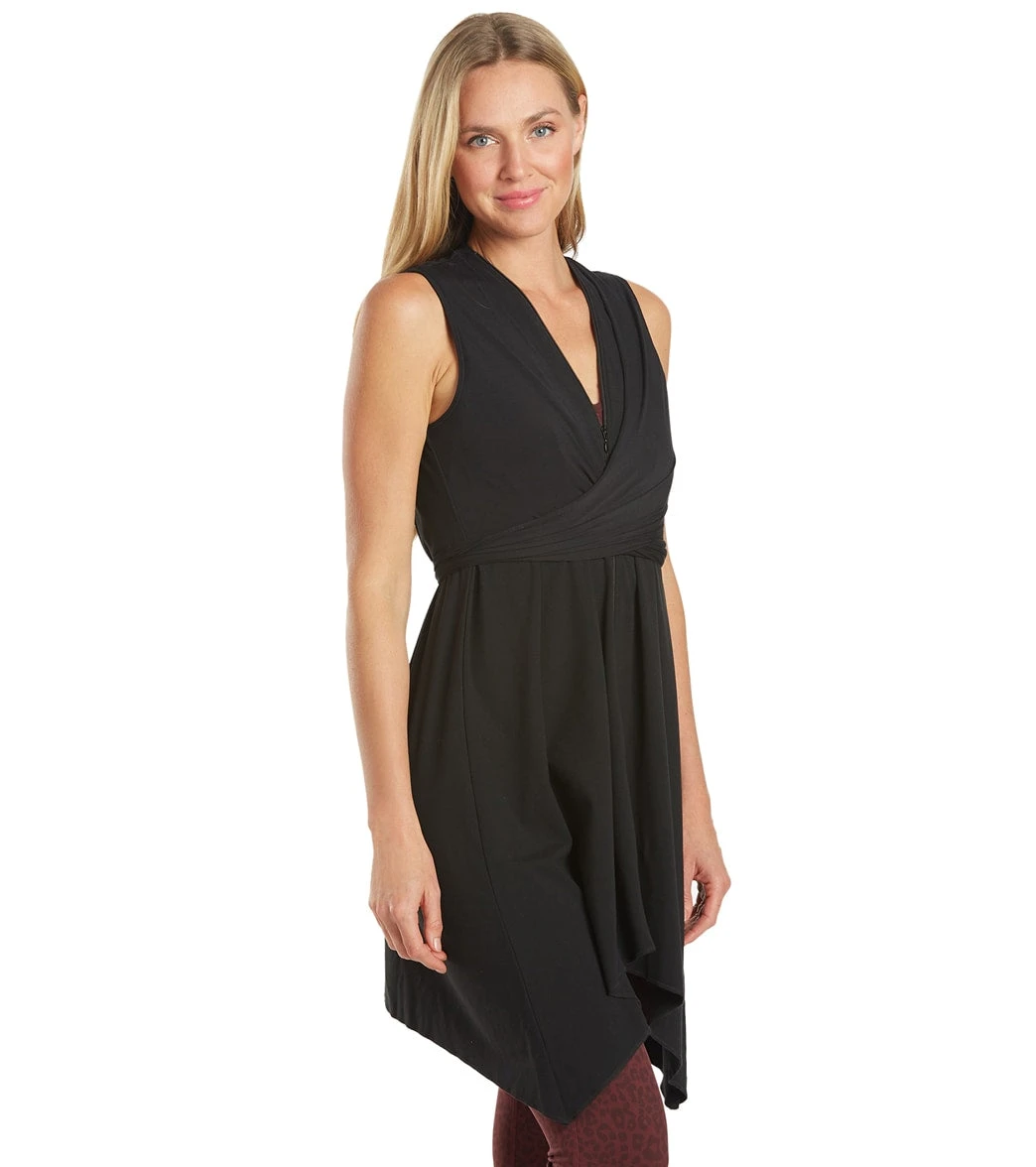 Everyday Yoga Wondrous Solid Wrap Dress 4 Everyday Yoga Wondrous Solid Wrap Dress - Image 2