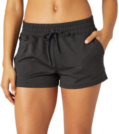 Beyond Yoga Spacedye Worked Up Shorts -Pranty Yoga Shop 6582211772459 darkestnight 1a