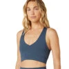 Beyond Yoga Remix Ribbed Bra Mineral Blue Heather Rib 1 Beyond Yoga Remix Ribbed Bra Mineral Blue Heather Rib -Pranty Yoga Shop 6582270853163 mineralblueheatherrib 2a