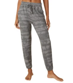 Beyond Yoga Printed Easy Weekend Sweatpant Gray Striped Dye -Pranty Yoga Shop 6582272655403 graystripeddye