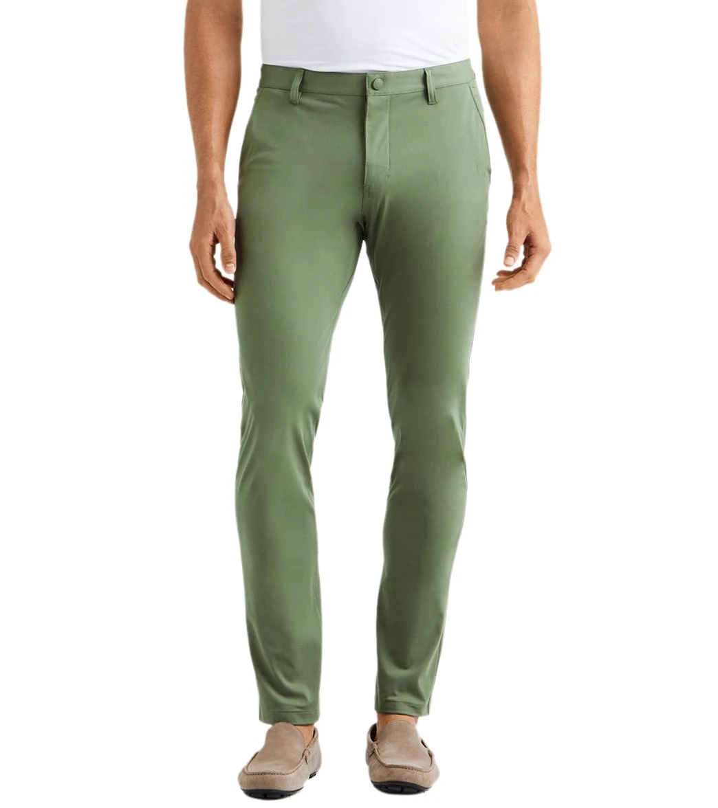 Rhone Men's Slim Commuter Pants Olivine 3 Rhone Men's Slim Commuter Pants Olivine