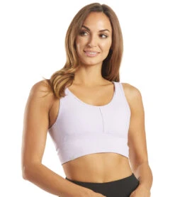 Marika Logan Rib Bra -Pranty Yoga Shop 6588941795371 pastellilac