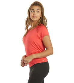 Marika Mari S/S Top Geranium 10 Marika Mari S/S Top Geranium -Pranty Yoga Shop 6589236183083 geranium 5a