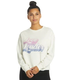 Spiritual Gangster Love Mazzy Pullover Sweatshirt -Pranty Yoga Shop 6591120932907 stone